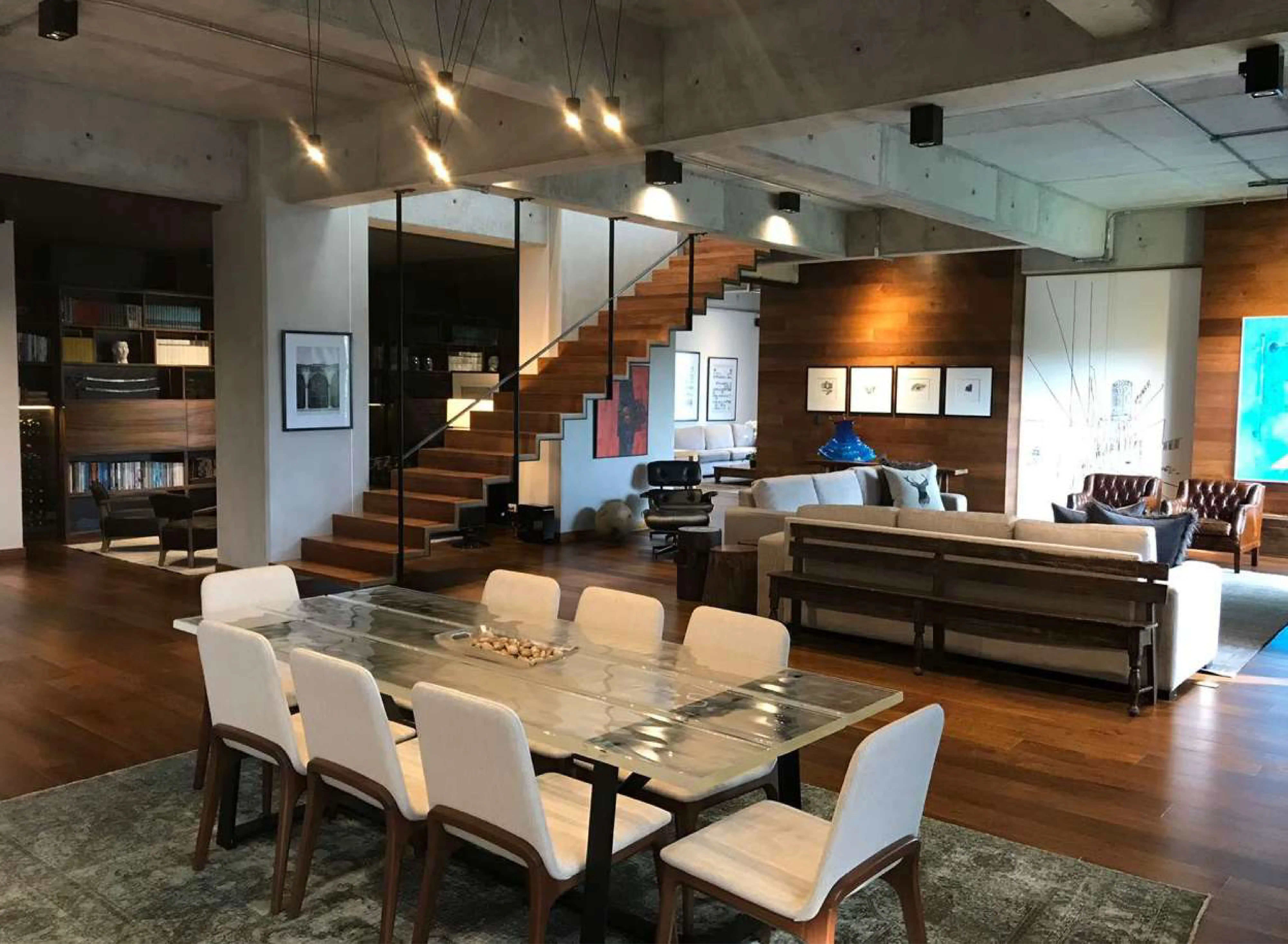 Piso de ingenería roble